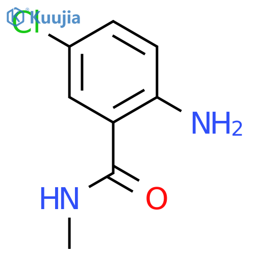 2-Amino-5-chloro-N-methylbenzamide structure