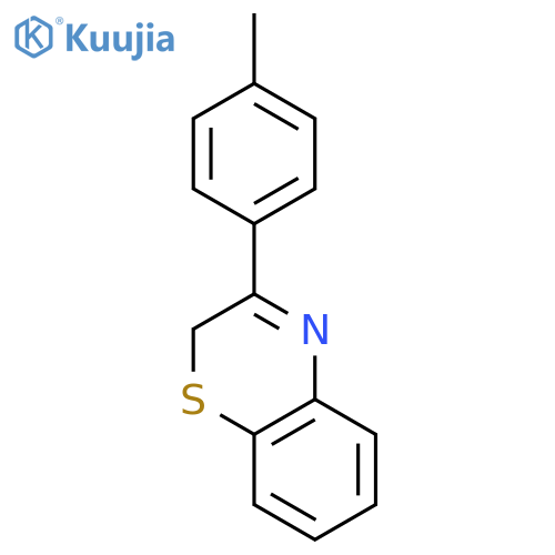 2H-1,4-Benzothiazine, 3-(4-methylphenyl)- structure