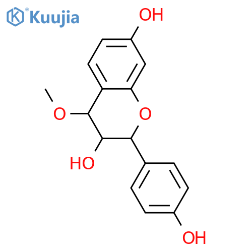 3,4,4',7-Tetrahydroxyflavan; (2R*,3S*,4S)-form, 4-Me ether structure