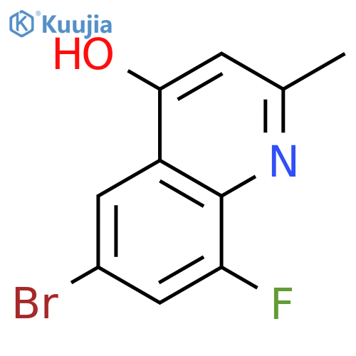 6-bromo-8-fluoro-2-methyl-1,4-dihydroquinolin-4-one structure