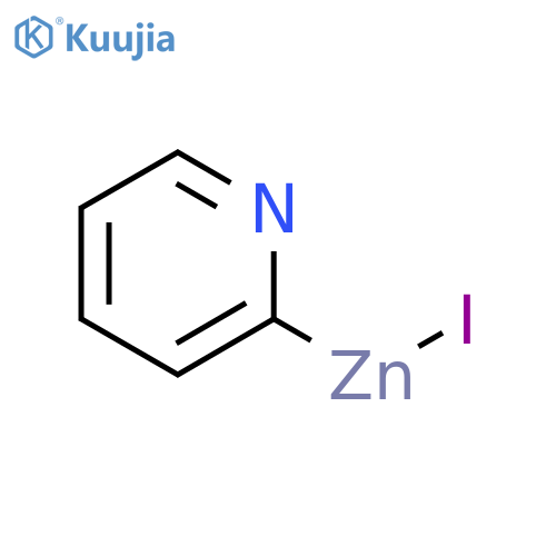 Zinc, iodo-2-pyridinyl- structure