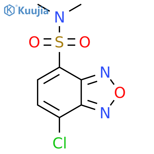 7-Chloro-N,N-dimethyl-2,1,3-benzoxadiazole-4-sulfonamide structure
