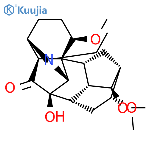 Aconitane-1,6,7,14,16-pentol; (1α,5β,14α,16β)-form, 6-Ketone, O1,O14,O16-tri-Me, N-Et structure
