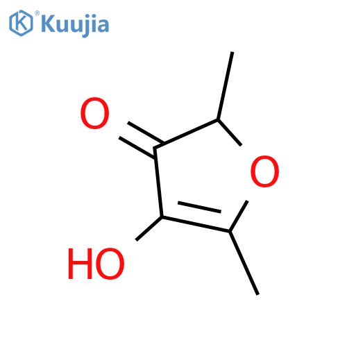 3(2H)-Furanone,4-hydroxy-2,5-dimethyl-, labeled with carbon-14 (9CI) structure