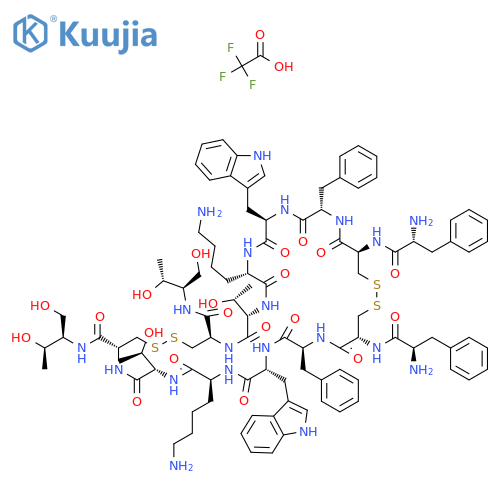 Octreotide trifluoroacetate salt (Dimer, Parallel) structure
