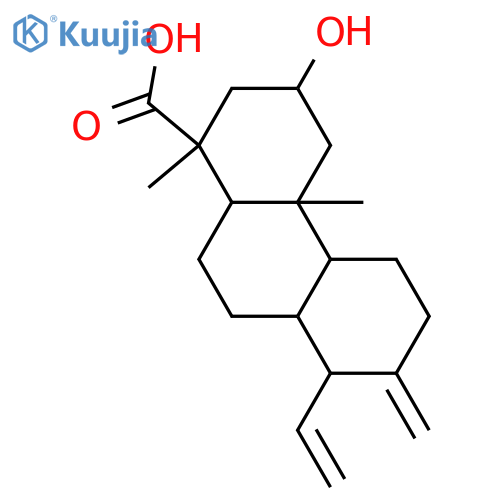 2-Hydroxy-13(17),15-cleistanthadien-19-oic acid; (2α,14β)-form structure