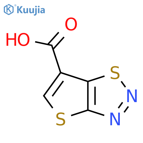 thieno2,3-d1,2,3thiadiazole-6-carboxylic acid structure