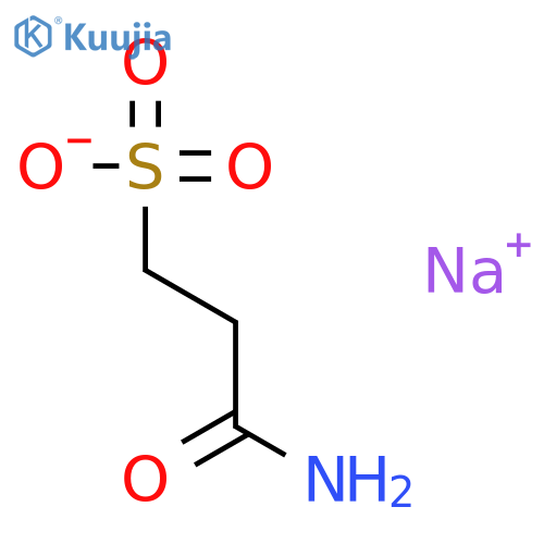 1-Propanesulfonic acid,3-amino-3-oxo-, sodium salt (1:1) structure