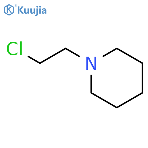 1-(2-Chloroethyl)-piperidine structure