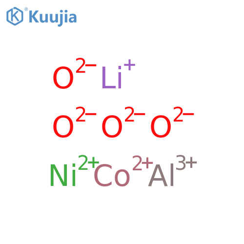 Aluminum;lithium;cobalt(2+);nickel(2+);oxygen(2-) structure
