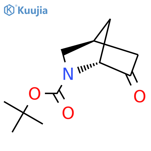 Tert-butyl (1R,4S)-6-oxo-2-azabicyclo[2.2.1]heptane-2-carboxylate structure