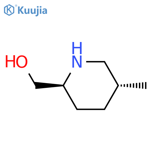 rac-[(2R,5S)-5-methylpiperidin-2-yl]methanol structure