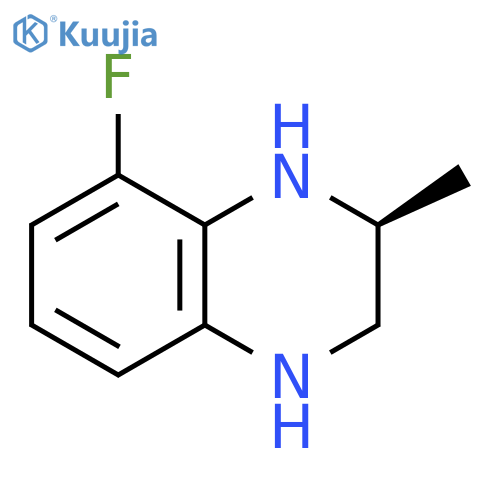 (S)-8-Fluoro-2-methyl-1,2,3,4-tetrahydroquinoxaline structure