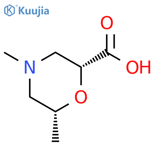 2-Morpholinecarboxylicacid,4,6-dimethyl-,(2R,6R)- structure