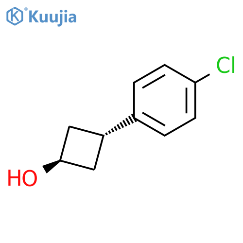rel-(1r,3r)-3-(4-Chlorophenyl)cyclobutan-1-ol structure