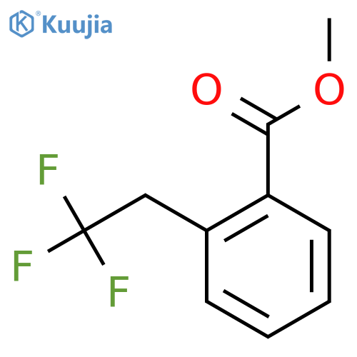 methyl 2-(2,2,2-trifluoroethyl)benzoate structure