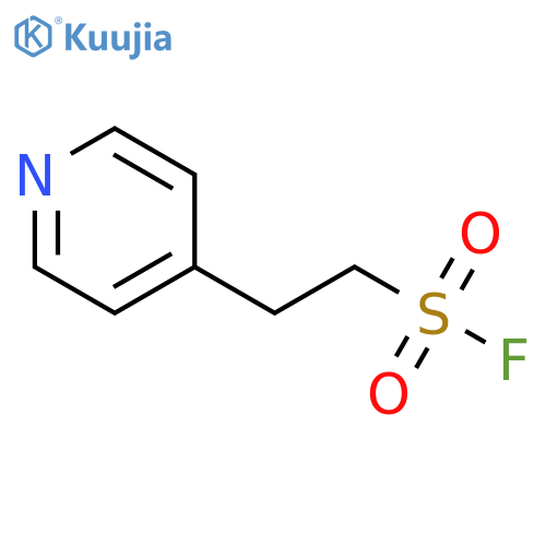 4-Pyridineethanesulfonyl fluoride structure