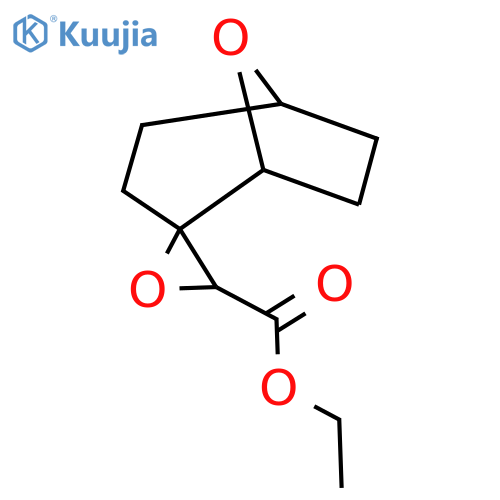 Ethyl 8-oxaspiro[bicyclo[3.2.1]octane-2,2'-oxirane]-3'-carboxylate structure