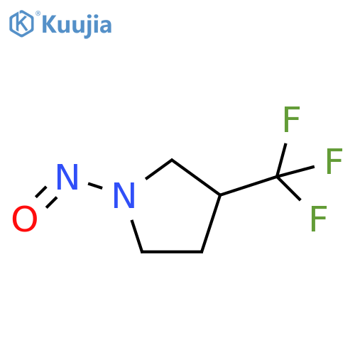 1-nitroso-3-(trifluoromethyl)pyrrolidine structure