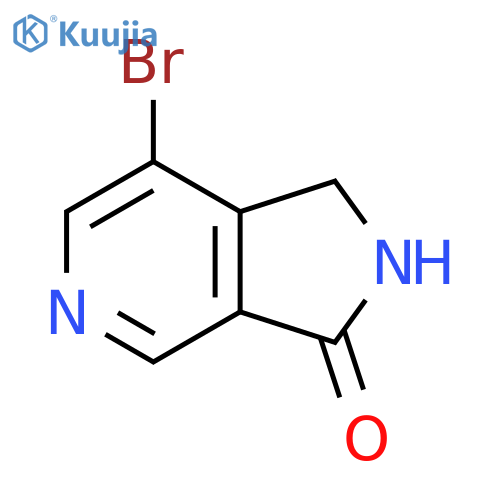 7-Bromo-1H-pyrrolo[3,4-c]pyridin-3(2H)-one structure
