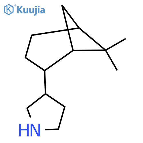 3-{6,6-dimethylbicyclo3.1.1heptan-2-yl}pyrrolidine structure