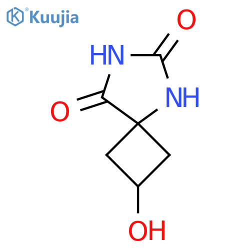2-hydroxy-5,7-diazaspiro3.4octane-6,8-dione structure