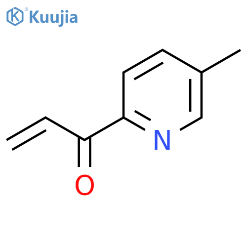 1-(5-methylpyridin-2-yl)prop-2-en-1-one structure