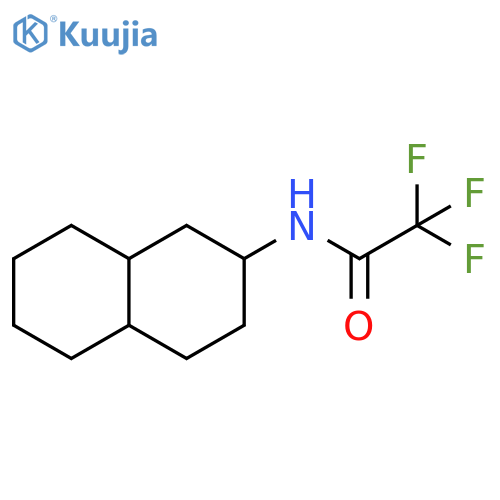 N-(decahydronaphthalen-2-yl)-2,2,2-trifluoroacetamide structure
