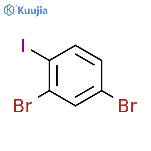 2,4-Dibromo-1-iodobenzene structure