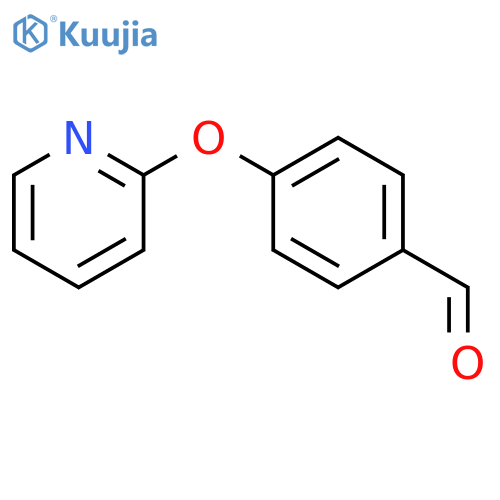 4-(Pyridin-2-yloxy)benzaldehyde structure