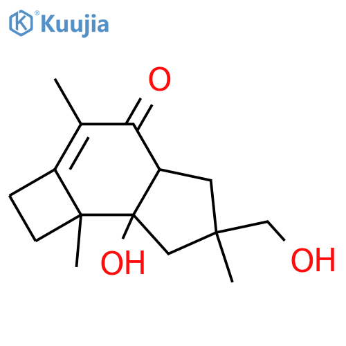 2,12-Dihydroxy-6-protoilluden-8-one; (2β,11R)-form structure