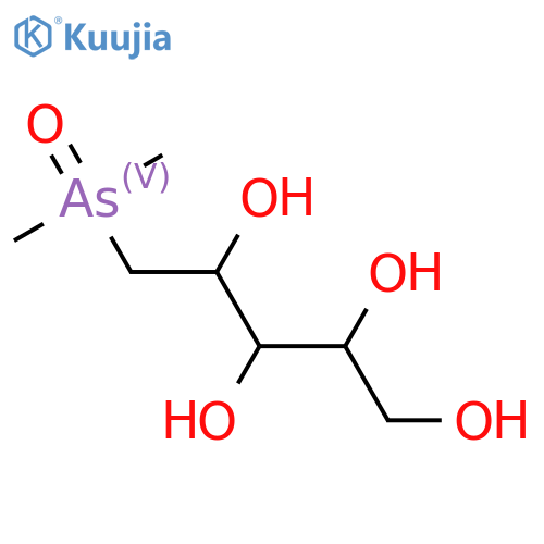 1-Deoxy-1-(dimethylarsinoyl)ribitol structure