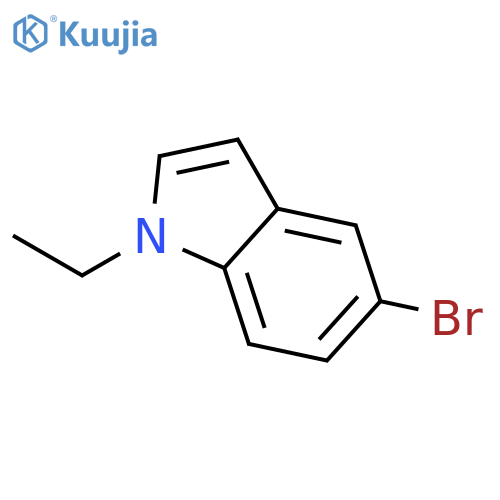 5-Bromo-1-ethyl-1H-indole structure