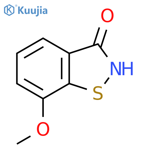 7-methoxy-2,3-dihydro-1,2-benzothiazol-3-one structure
