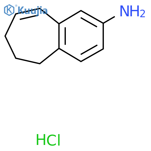 6,7-dihydro-5H-benzo7annulen-2-amine hydrochloride structure