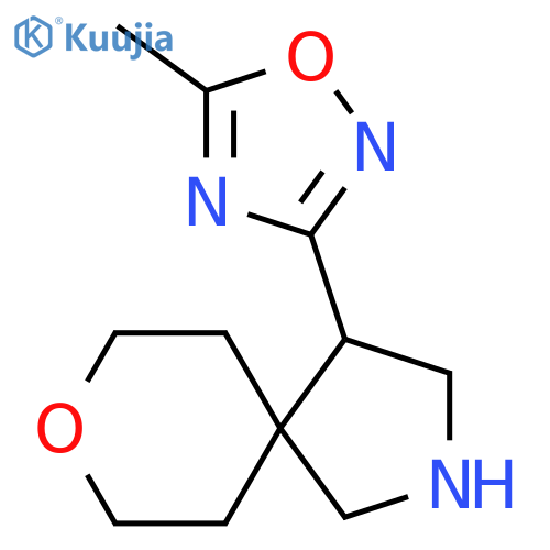4-(5-Methyl-1,2,4-oxadiazol-3-yl)-8-oxa-2-azaspiro[4.5]decane structure