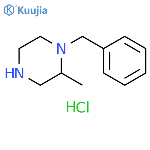 1-benzyl-2-methylpiperazine hydrochloride structure