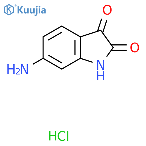 6-Aminoindoline-2,3-dione hydrochloride structure
