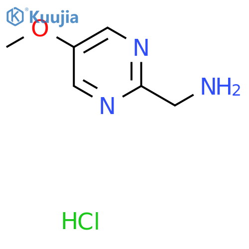 (5-Methoxypyrimidin-2-yl)methanamine hydrochloride structure