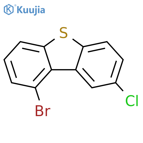1-Bromo-8-chlorodibenzo[b,d]thiophene structure