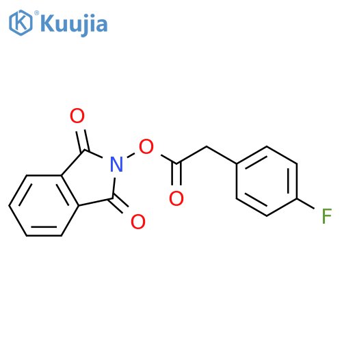 1,3-Dioxoisoindolin-2-yl 2-(4-fluorophenyl)acetate structure