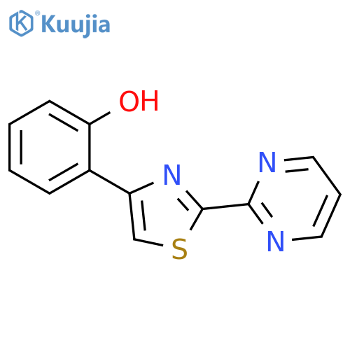 2-(2-Pyrimidyl)-4-(2-hydroxyphenyl)thiazole structure