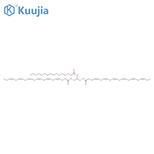 1,3-Didocosahexaenoyl-2-Palmitoyl Glycerol structure