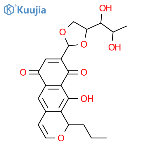 Antibiotic BE 41956B1; 4'-Epimer structure