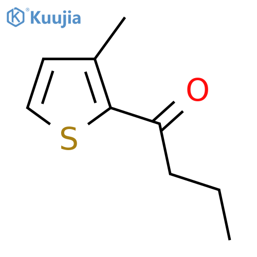 2-Butyryl-3-Methylthiophene structure
