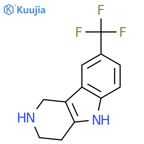 8-(trifluoromethyl)-2,3,4,5-tetrahydro-1h-pyrido[4,3-b]indole structure