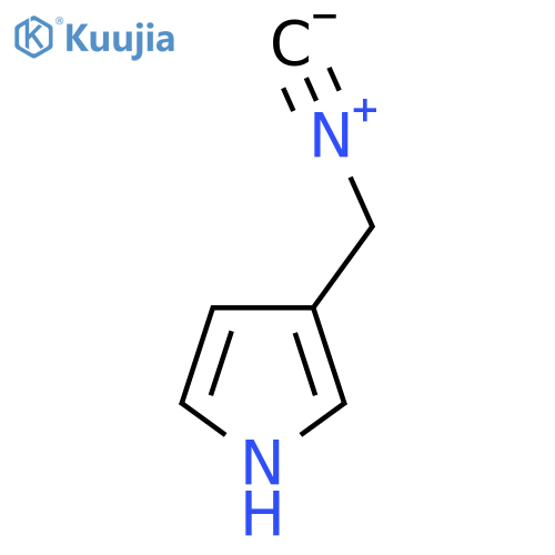 3-(isocyanomethyl)-1H-pyrrole structure