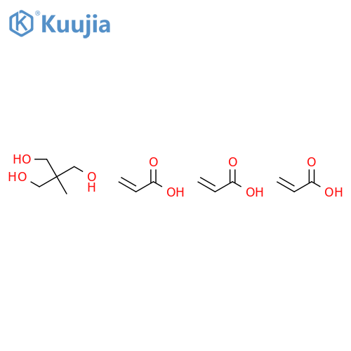 2-Propenoic acid,1,1'-[2-methyl-2-[[(1-oxo-2-propen-1-yl)oxy]methyl]-1,3-propanediyl] ester structure