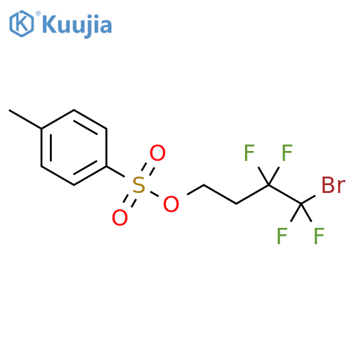 4-bromo-3,3,4,4-tetrafluorobutyl 4-methylbenzene-1-sulfonate structure
