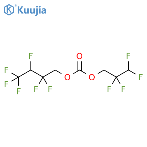 2,2,3,4,4,4-Hexafluorobutyl 2,2,3,3-tetrafluoropropyl carbonate structure